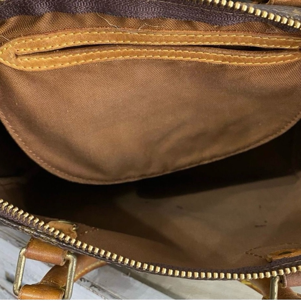 Louis Vuitton speedy 30 Brown Monogram Handbag - Picture 4 of 8